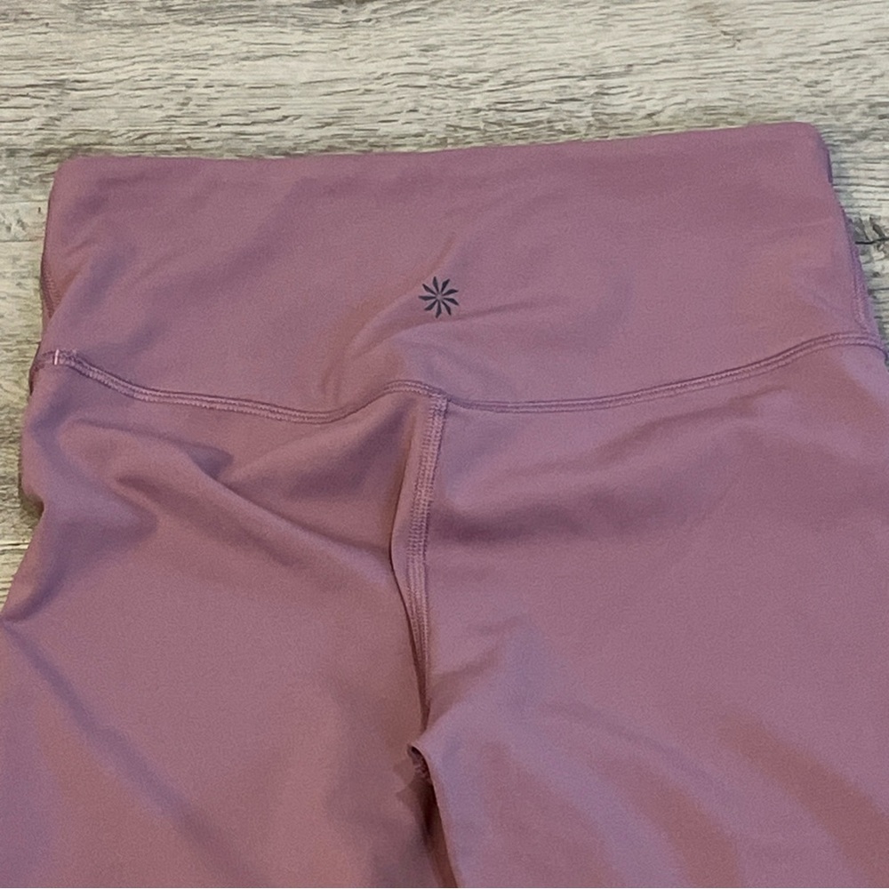 Athleta Women’s Elation Train Logo 7/8 Tight Leggings Pale Purple Size XS - Picture 5 of 8